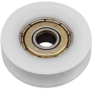 30mm Laufrolle Rollwagen Schiebetürbeschlag Schiebetür Rolle Duschtüre 31-12