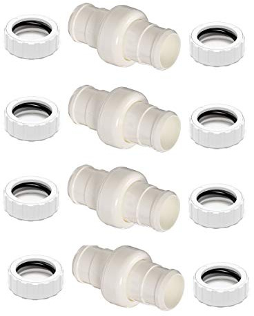 ATIE 360 Poolreiniger-Kombi-Set – Schlauchdrehgelenk 9-100-3002 und Mutter 9-100-3109 (4er-Pack) für Zodiac Polaris 360