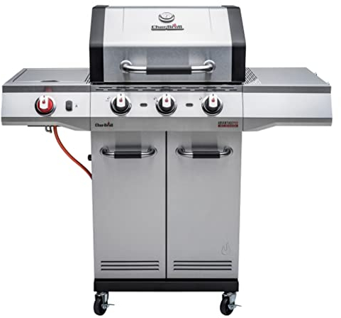 Char-Broil Advantage PRO S 3 – Barbecue a gas a 3 bruciatori con bruciatore Sear in ceramica e padella per grigliare