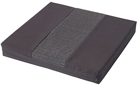 RUSSKA Standard Rollstuhl-Sitzkissen RG 35 mit Rutsch-Stopp 50 x 45 x 5 cm schwarz