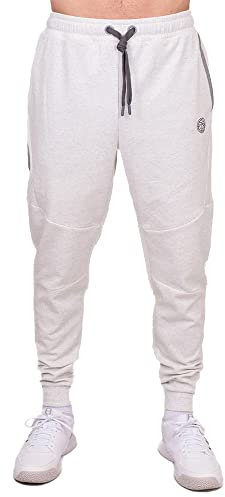 BIDI BADU Herren Chill Tight Leg Pants - Off White, Größe:XL