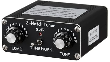 MUSIKKEN QRP Z-Match Manueller Antennentuner 3-28 MHz für HAM Radio
