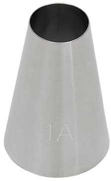 BrandNewCake® Bocchetta Liscia #1A - Ugello in Acciaio Inox - Decorazione Torte - Accessorio per Pasticceria