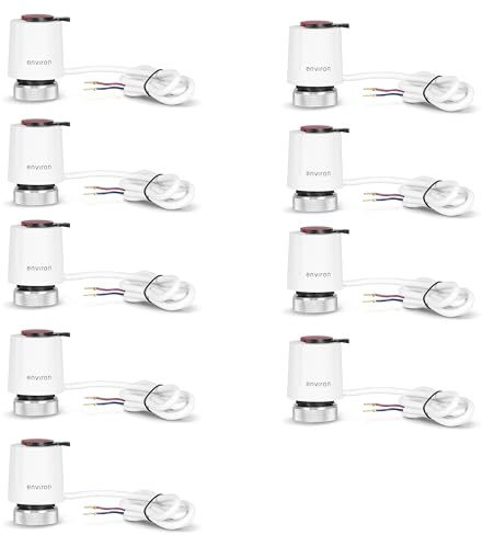 ENVIRON- ComfortFlow Stellantrieb M30 x 1.5 230V | für Fußbodenheizung | Heizung (9 Stück)