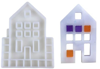 Llavero creativo con forma de caja de silicona resistente, forma elegante para nombres individuales, suministros de manualidades, uso diario