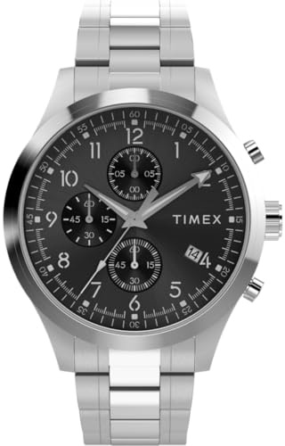 Timex Herren Chronograph Quarz Armbanduhr Trend