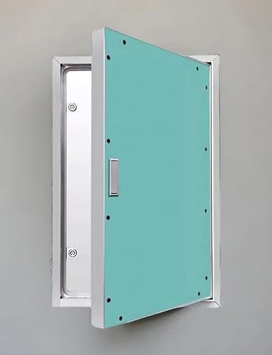 Generisch Überstreichbare Tür mit verdeckter Wandöffnung, große Gipskarton-Revisionsklappe mit Griff, flächenbündige Inspektionsluke for Sanitär/Heizung/Kabel(Right,60X80CM)