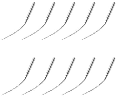 10 Stück Blindstich-Nähmaschinennadeln LWx6T LWx2T 75/11 Nadeln | für heimische oder industrielle Blindstich- und Kantenanleimmaschinen Tragbare Blindstichmaschinen