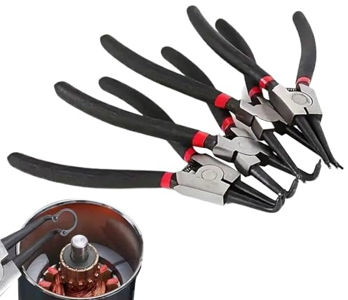 Herramienta para quitar anillos de respaldo -bakery, alto rendimiento, pinzas de anillo de seguridad definidas | Consejos de pino