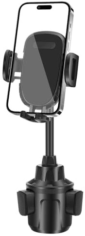 EEEKit Handyhalterung Auto Becherhalter, Einstellbarer Langer Arm 360° Rotation, Kompatibel mit iPhone und den meisten Smartphones, Universal Kfz-Becherhalter für SUV und LKW
