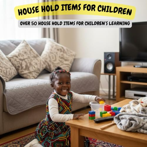 Around the House: A Photo Learning Book of Everyday Home Items