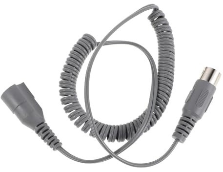 SHINEOFI Ersatzkabel für Nagelbohrergriff aus Abs und Metall mit Sicherer Verbindung 30000rpm Professionelles Zubehör für Elektrische Nagelfräser im Salon und Zuhause