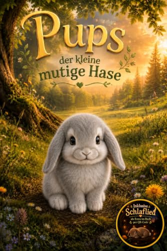 Pups – Der kleine mutige Hase: Einschlafgeschichten für 2-6 Jährige