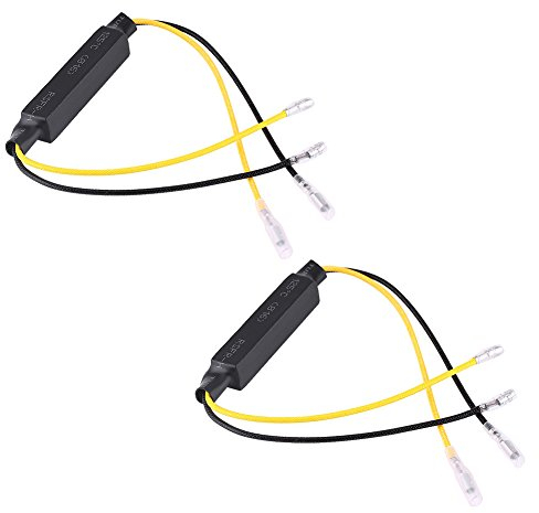 Keenso 2 Stück 21 W Lastwiderstände Motorrad LED Blinker Controller Fix Fehler Zubehör