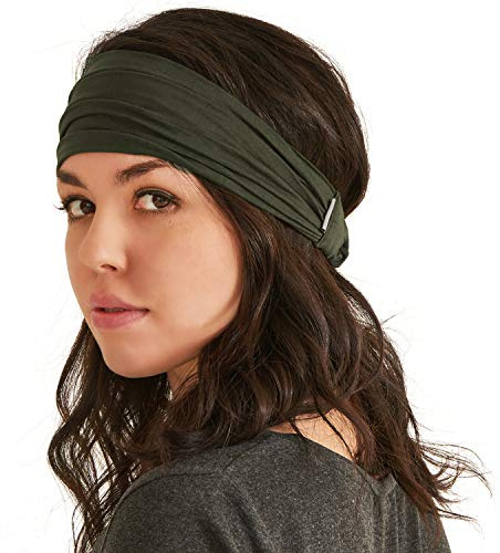 CHARM Stirnband Herren Bandana & Damen Kopftuch | Herren Hair Band, Headband Men, Frauen Haartuch, Piraten Haarband für Männer, Sport