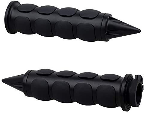 NTHREEAUTO 1 / 25mm Motorcycle Hand Grips Handlebar Grips Handle Throttle Grip Compatible with Harley Sportster Dyna Road Electra Glide Softail Touring Fat Boy