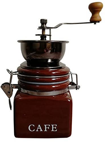 MARMODAY Molinillo de café manual, molinillo de grano de café manual, molinillo de mano antiguo, molinillo de café de grano para café de goteo, expreso, prensa francesa