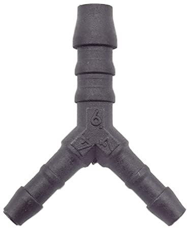 20 x You.S Original Schlauchverbinder Zwischenstück RGV Ø 4x6x4 mm - Y-Form - Reduzierer