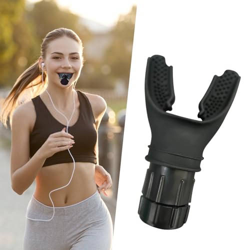 Lungentrainer, Atemübungstrainer, Breathing Trainer, Tragbares Atem-Fitness-Trainingsgerät, Ausdauertrainingsgerät, einstellbare Widerstände zur Verbesserung der Lungenkapazität