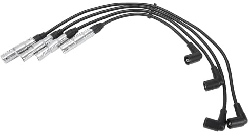 QUARKZMAN Zündspulen-Set Für VW Passat Variant 1.6 00-05 75kW 4 Stück | Zündkerzen-Spulen-Kabelbaum, Für VW Golf V 1.6 03-09 75kW, Für VW Golf VI 1.6 08-13 75kW, Für VW Touran 1.6 03-10 75kW