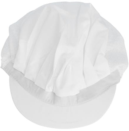 LALADEFIEE 1pieza Gorro De Chef Ajustable Unisex Banda Elástica para Cocina y Servicio De Comida Gorro De Trabajo Antideslizante para Restaurantes y Catering
