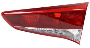 Piloto posterior Para Hyundai Para Tucson 2015 2016 2017 2018 Luz Giro Trasera Automática Cubierta Lámpara Carcasa Luz Trasera Sin Bombilla Faros Traseros(Inside Right)