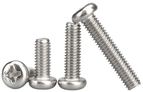 20pcs M3.5 M3 304 Stainless Steel Cross Recessed Cheese Head Screw(20mm,M3.0 (20pcs))