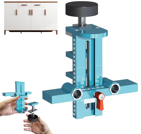 Macizo De Puerta De Ajustable - Punción De Posicionador De Aleación De Aluminio, Reduciendo La Herramienta De Gabinete | Dispositivo De Instalación De La Herramienta De Procesamiento De Madera