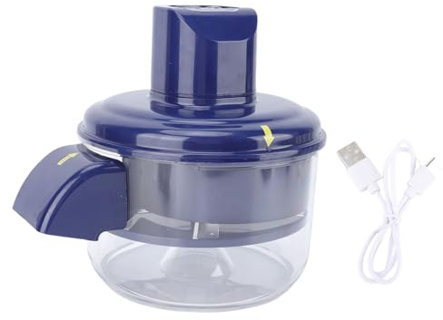 Generic Macchina Elettrica Ricaricabile per Pelare la Frutta, Sbucciatrice Automatica con Abs di Alta Qualità, 1 Tasto per L'uva, Batteria Ricaricabile da 1300 Mah per Ristoranti