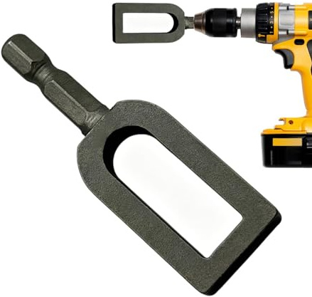 Twister pour perceuse, enrouleur hexagonal – de torsion de fil | pour installation de mandrin, tuyau, chaîne, réparation d'ingénierie, chantier de construction
