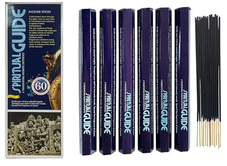 Padmini, Incenso Spiritual Guide – 6 scatole con 20 bastoncini