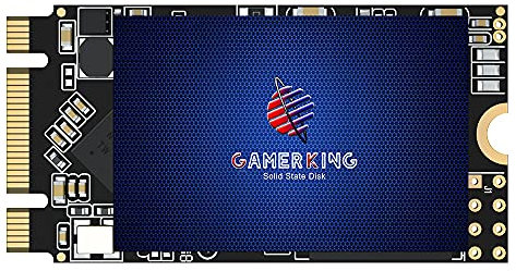 GAMERKING NGFF - Disco rigido interno SSD M.2 2242 da 500 GB, ad alte prestazioni, per computer desktop e laptop, SATA III 6 Gb/s M2 SSD (500 GB, M.2 2242)