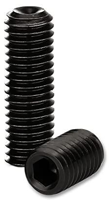DOJA Industrial | Gewindestifte Madenschrauben | M5 x 20 mm | PACK 20 | Schrauben ohne Kopf | Madenschraube Hex Grub Sechskant | Gewindestift Einschraubmutter | Tuergriff mit Innensechskant