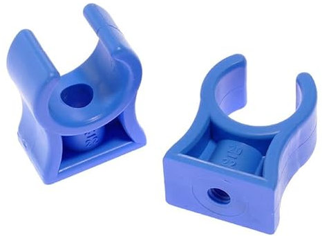 Rohrklemme RKPB 12 (3 Stück), Ø innen 12-13 mm Rohrclips Rohrhalter Kunststoff
