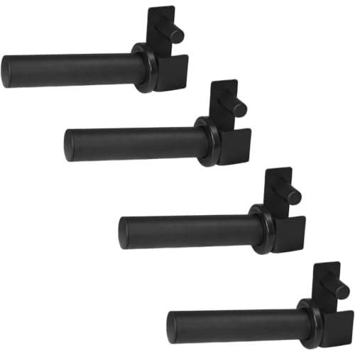 Yes4All Hantelscheibenhalter Befestigung, Hantelscheibenaufbewahrung für Power Rack/Power Cage 2x2 & 3x2 inch - Passend für 2 Zoll Olympische Hantelscheiben