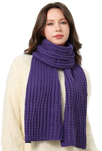 DonDon Schal Damen Winter Winterschal Strickschal