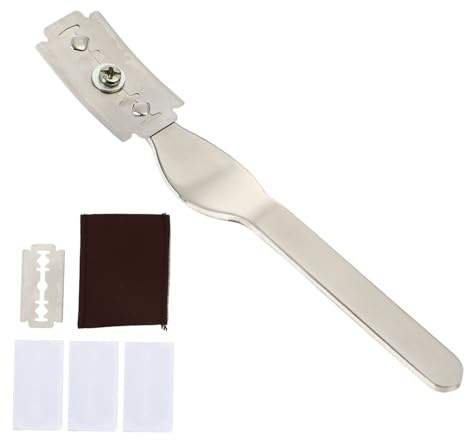 BESTOYARD Juego de Herramientas para Marcar Pan Cuchilla de Acero Inoxidable, Diseño Sencillo y Funda Protectora, Adecuado para Cortar Baguettes y Pan Artesanal