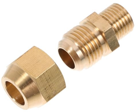 ROMISBABA Luftschlauchanschluss Gerader Rohrverbinder Npt-gewinde Schlauchadapter Luftschlauchverbinder Verschraubter Für Luftschlauch