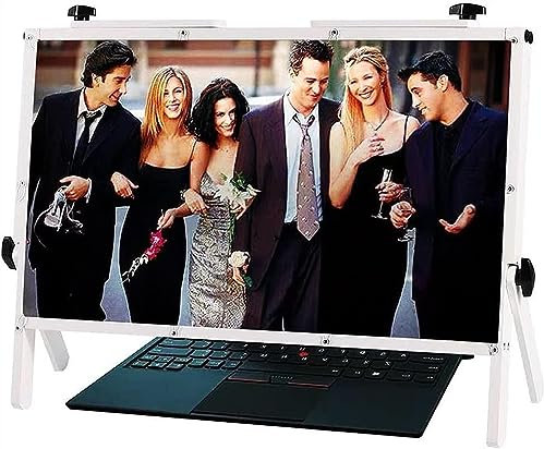 LoiYtrd Tablet Screen Magnifier Magnifying Glasses 3D High-Definition Laptop Screen Magnifier, Blu-Ray 3X Magnifying Lens, Portable Amplifier Desktop, HD Screen Magnifier