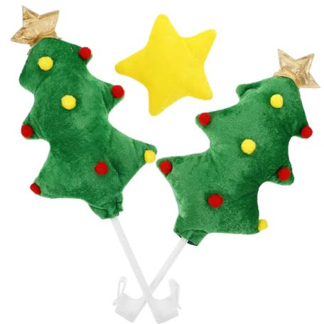 PAMINGONO Weihnachtsdekorationen Fürs Auto Lustige Auto-Weihnachtsbaum Weihnachtsbaum-Auto-kostümset Für Suvs Und Fahrzeuge Abnehmbar Festliche Dekoration