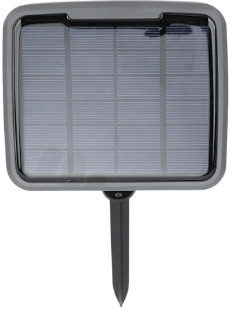 Fdit Solar Powered Garden Watering System, Solar Automatic Drip Irrigation Kit with Timer for Potted Plants Greenhouse Vegetable Garden Lawn (Without WiFi)