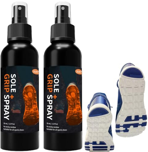 ZLXFT Spray de Agarre para Zapatos de Baloncesto,2pcs Spray de Agarre para Zapatos Deportivos,Basketball Shoe Performance Spray,Sole Grip Spray,Basketball Court Grip Enhancer,30ml