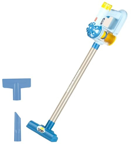 Aspirateur pour tout-petits, 1 ensemble d'aspirateur pour enfants, jouet électrique détachable réaliste 24 x 5 avec aspiration de travail, jouet interactif de développement des compétences qui foncti