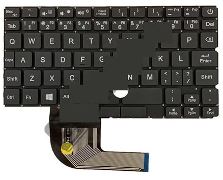 Reservdelar Tangentbord för One-Netbook för OneMix 1 1S 2 2S utan ram svart KY174-1