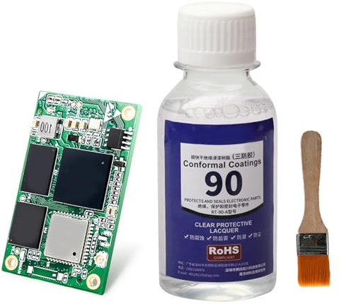 PCB-Lack – 100 ml transparente Schutzbeschichtung, wasserfeste, schnell trocknende, transparente Dichtung, Isolierlösung für Leiterplatten | Gerätebeginn