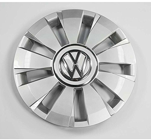Volkswagen 1S0601147G1ZX Radzierblende (1 Stück) Radkappe 14 Zoll Reifen Stahlfelge silbergrau