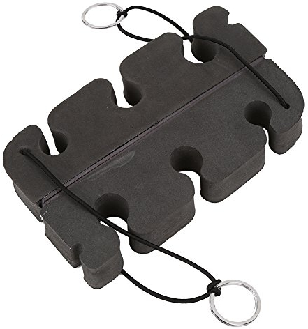 Keenso Angelrute Auto Stehen, 2 Stücke Tragbare Magnetische Dichte Schaum Fly Angelrutenhalter Auto Pole Ständer Rack