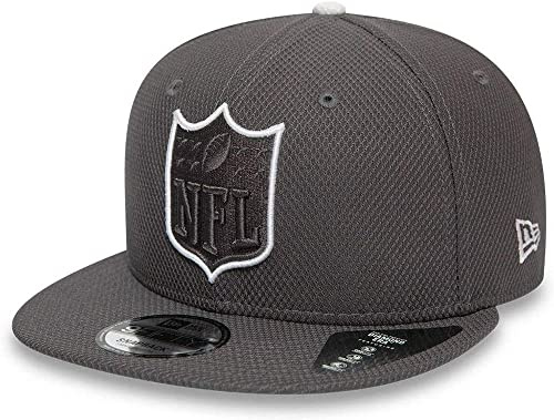 New Era 9Fifty Snapback Cap - Outline NFL Shield grau - M/L