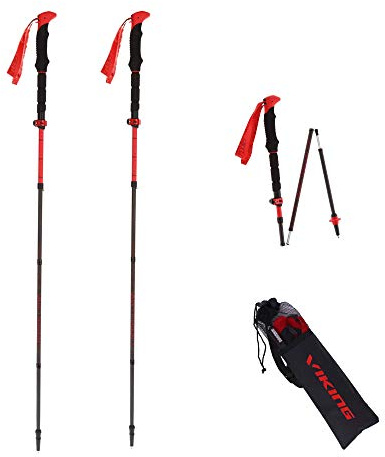 Viking Spider FS Carbon Wanderstöcke faltbar Teleskop Wanderstöcke Teleskop Trekkingstöcke faltbar Wanderstöcke Carbon Wanderstöcke Teleskop Carbon