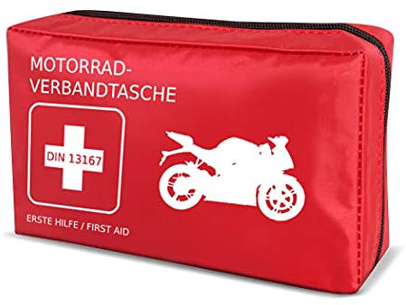 Primeros Auxilios botiquín/Kit Primeros Auxilios DIN 13167 XGP EH2 para Moto